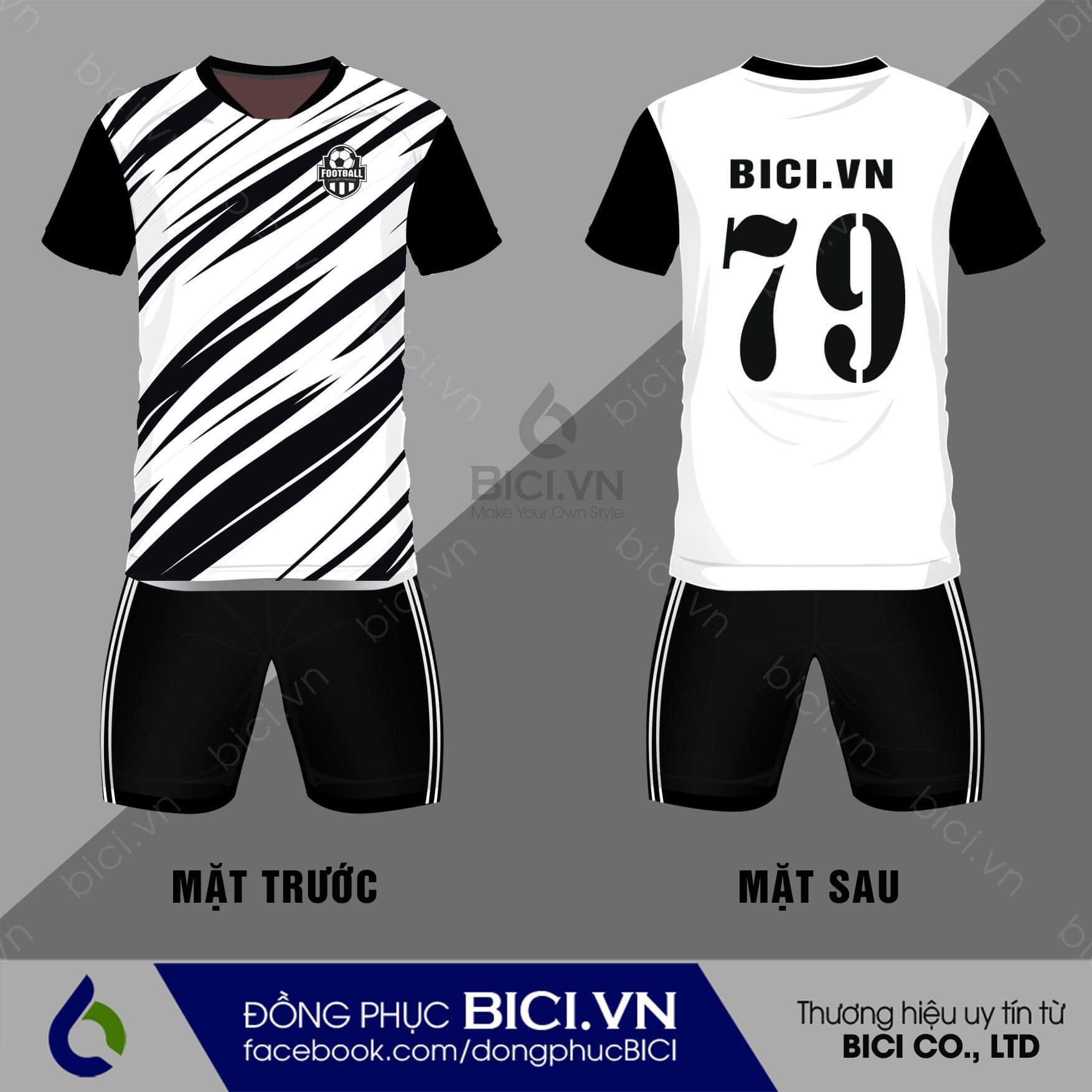 áo bóng đá màu trắng đen đẹp áo bóng đá màu trắng đen đẹp