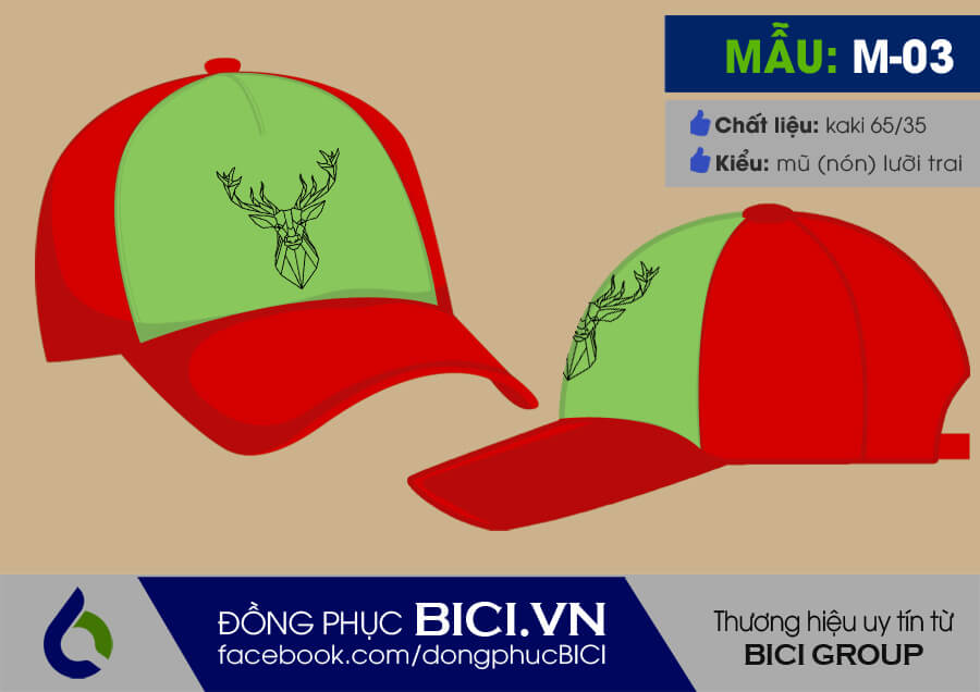 mũ đồng phục lớp phối màu xanh đỏ mũ đồng phục lớp phối màu xanh đỏ