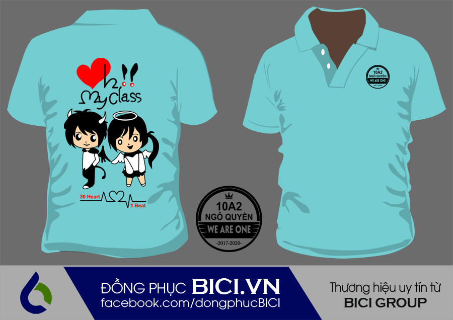 mẫu đồng phục áo lớp có cổ mẫu đồng phục áo lớp có cổ