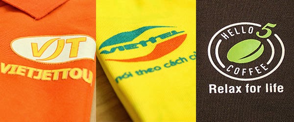 in logo lên áo đồng phục in logo lên áo đồng phục