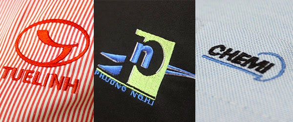 thêu logo lên áo đồng phục thêu logo lên áo đồng phục