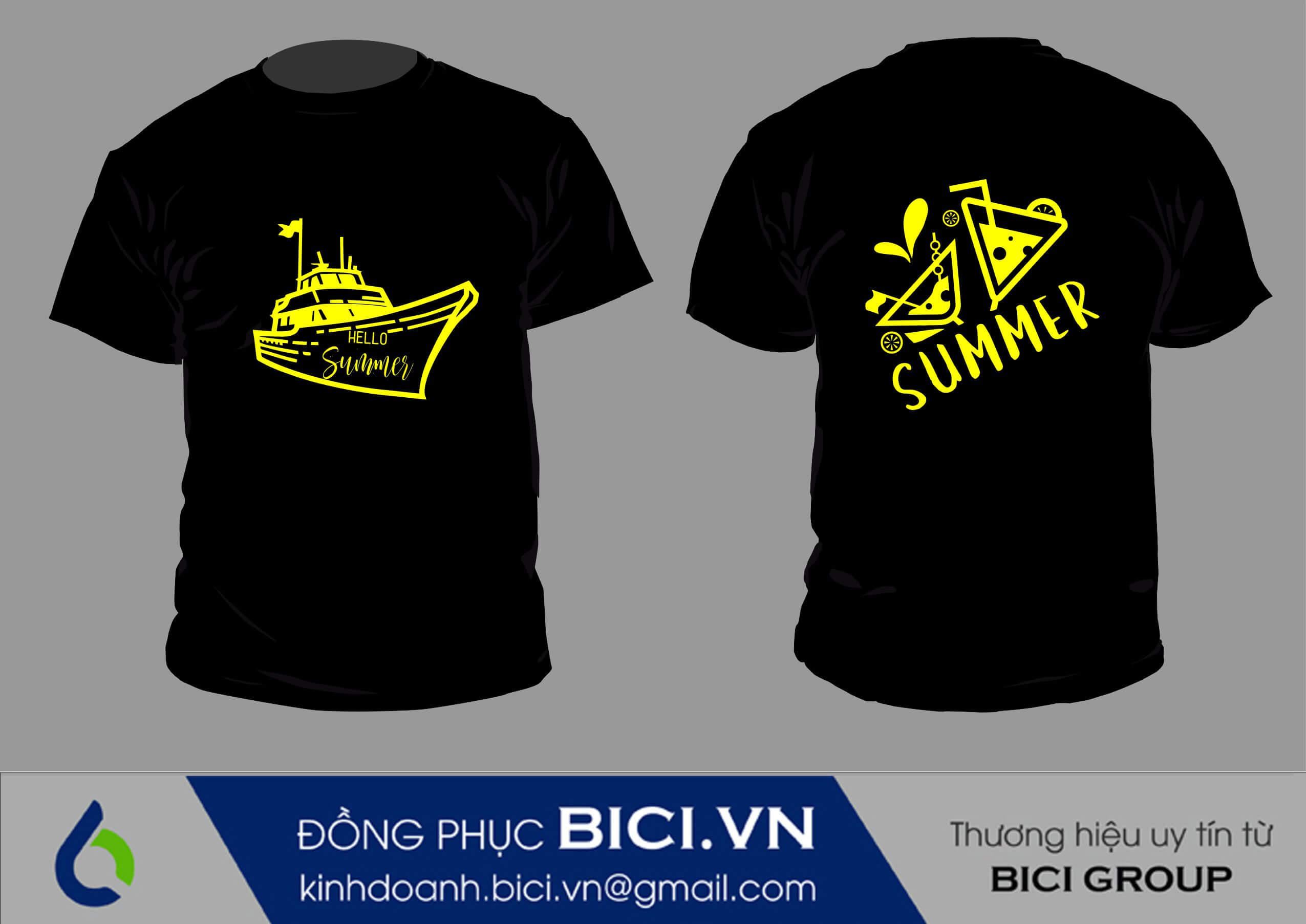 đồng phục team building du lịch màu đen cá tính đồng phục team building du lịch màu đen cá tính