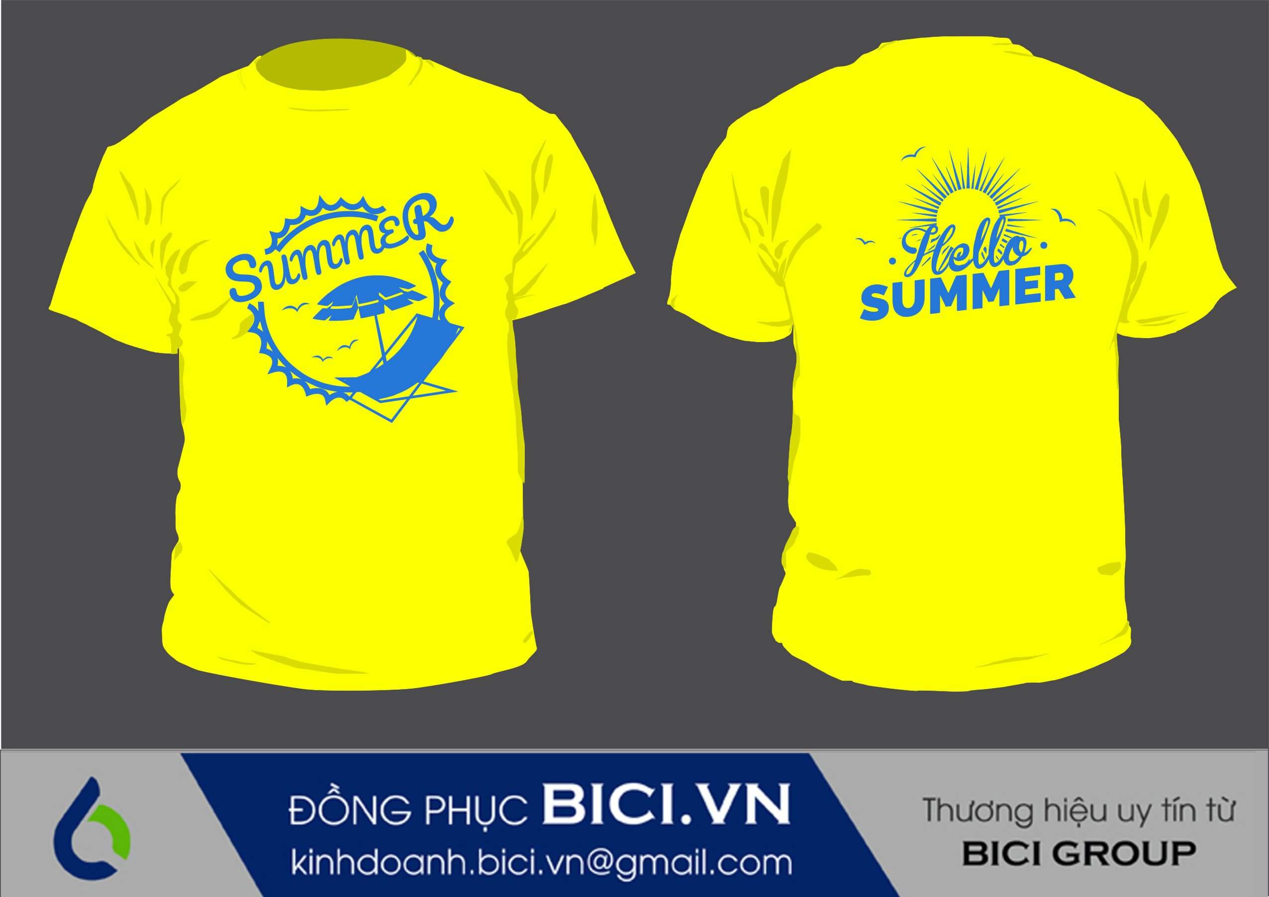 đồng phục team building du lịch màu vàng nổi bật đồng phục team building du lịch màu vàng nổi bật