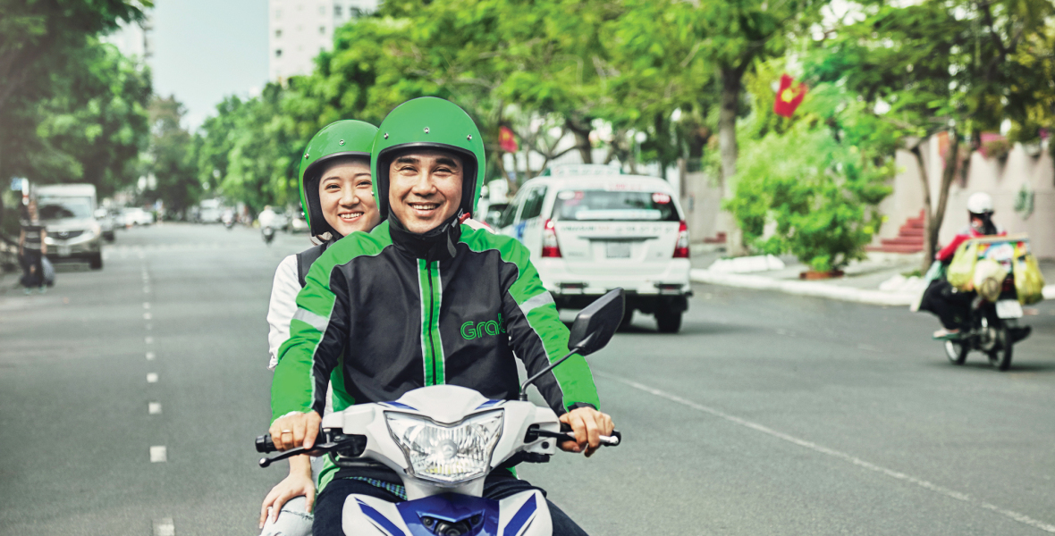 đồng phục grabbike 2020