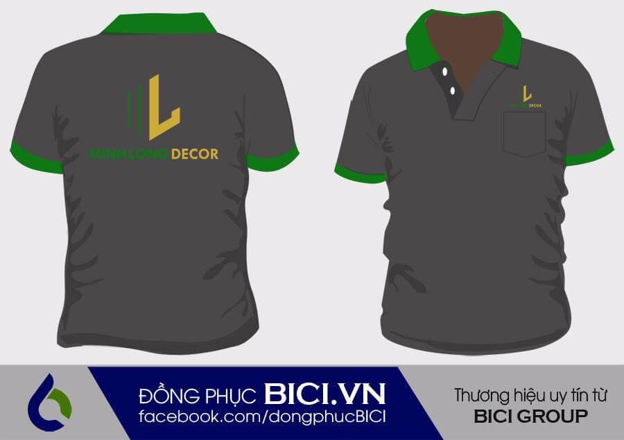 mẫu đồng phục công ty đẹp màu xám mẫu đồng phục công ty đẹp màu xám