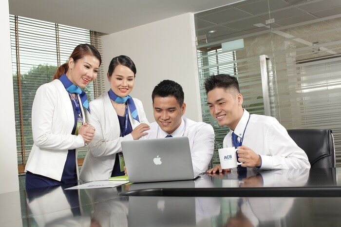 đồng phục ngân hàng acb đồng phục ngân hàng acb