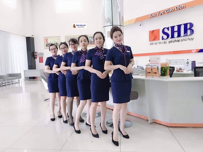 đồng phục ngân hàng shb đồng phục ngân hàng shb