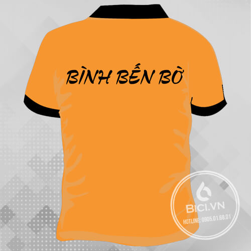 đồng phục quán nhậu màu cam đồng phục quán nhậu màu cam