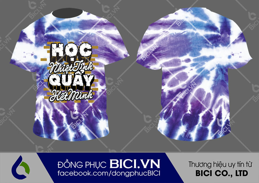 mẫu áo lớp tie dye 1 mẫu áo lớp tie dye 1