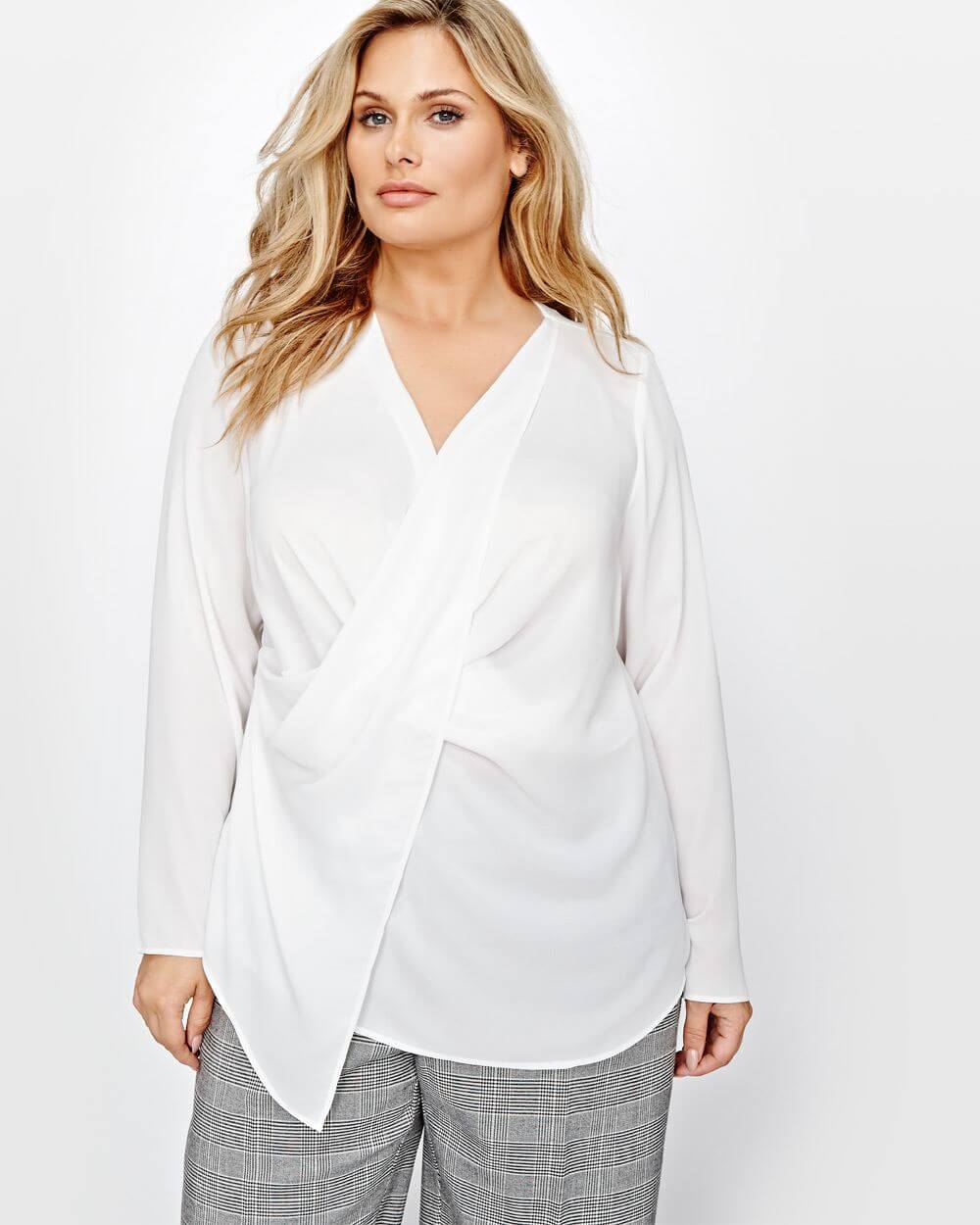 kiểu áo sơ mi vạt chéo cho người mập kiểu áo sơ mi vạt chéo cho người mập