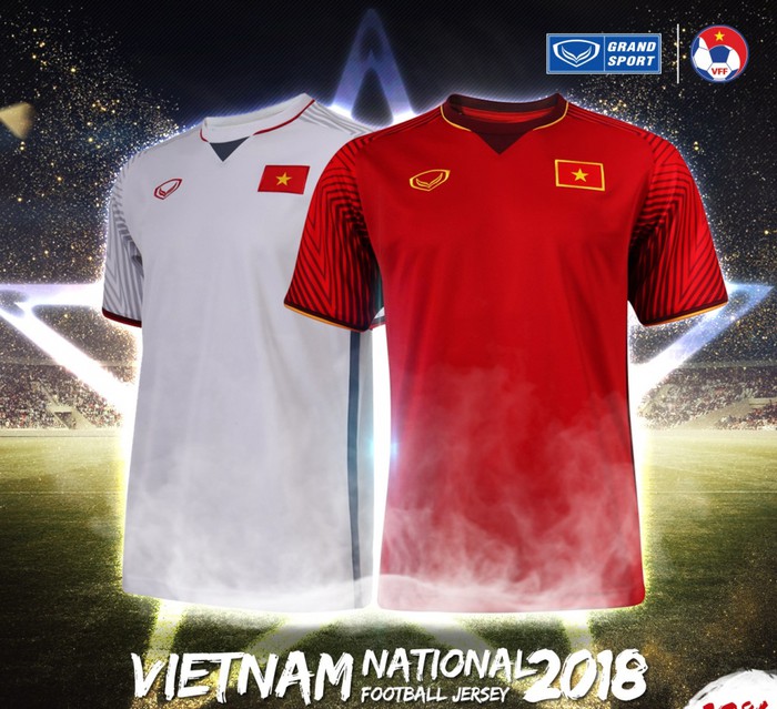 Áo bóng đá đội tuyển Việt Nam 2018