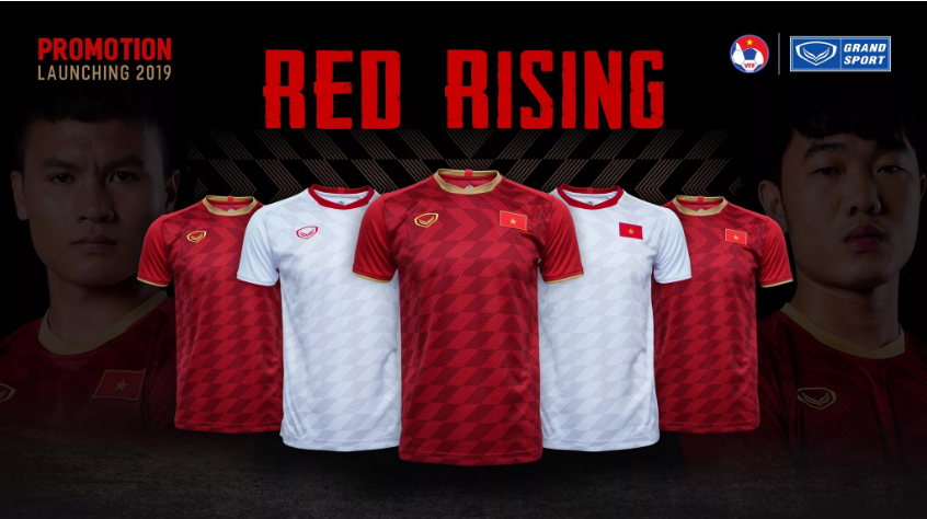 Áo bóng đá đội tuyển Việt Nam 2019 Áo bóng đá đội tuyển Việt Nam 2019