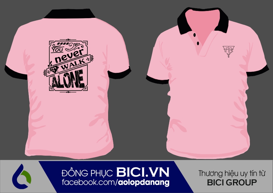 áo lớp màu hồng cổ bẻ áo lớp màu hồng cổ bẻ