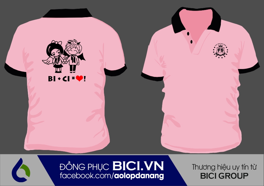 áo lớp màu hồng cổ bẻ áo lớp màu hồng cổ bẻ