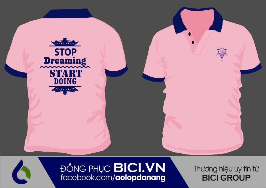 áo lớp màu hồng cổ bẻ áo lớp màu hồng cổ bẻ