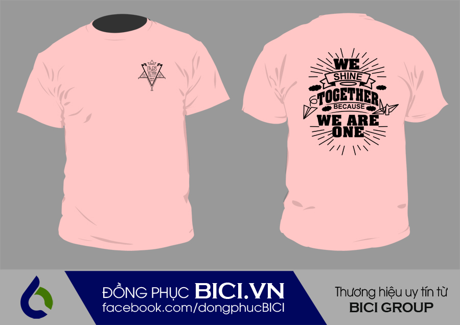 áo lớp màu hồng cổ tròn áo lớp màu hồng cổ tròn