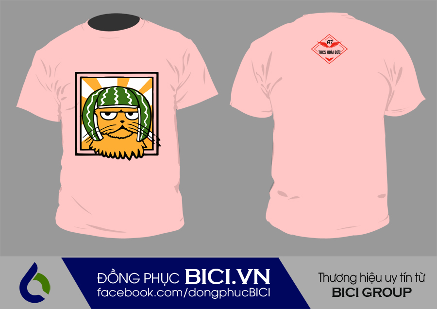 áo lớp màu hồng cổ tròn áo lớp màu hồng cổ tròn