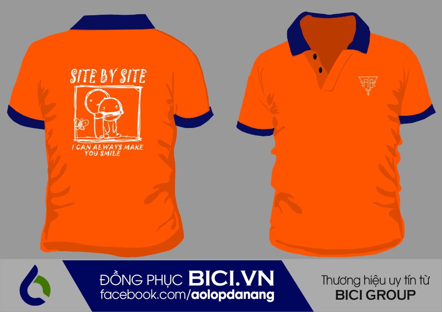 áo lớp màu cam tươi có cổ áo lớp màu cam tươi có cổ