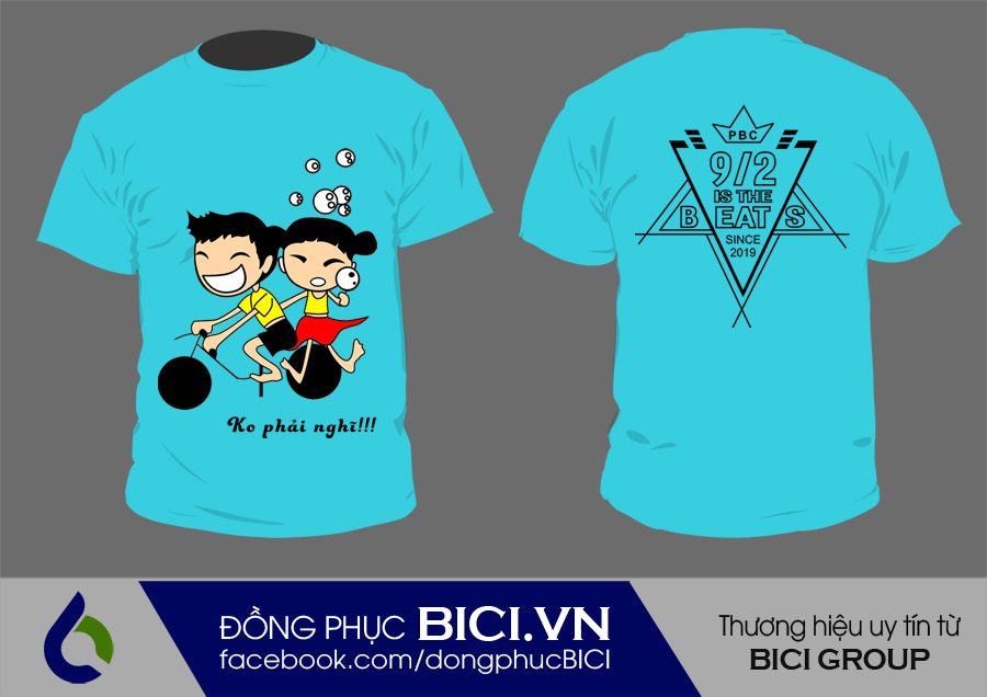 áo lớp màu xanh thiên thanh cổ tròn áo lớp màu xanh thiên thanh cổ tròn