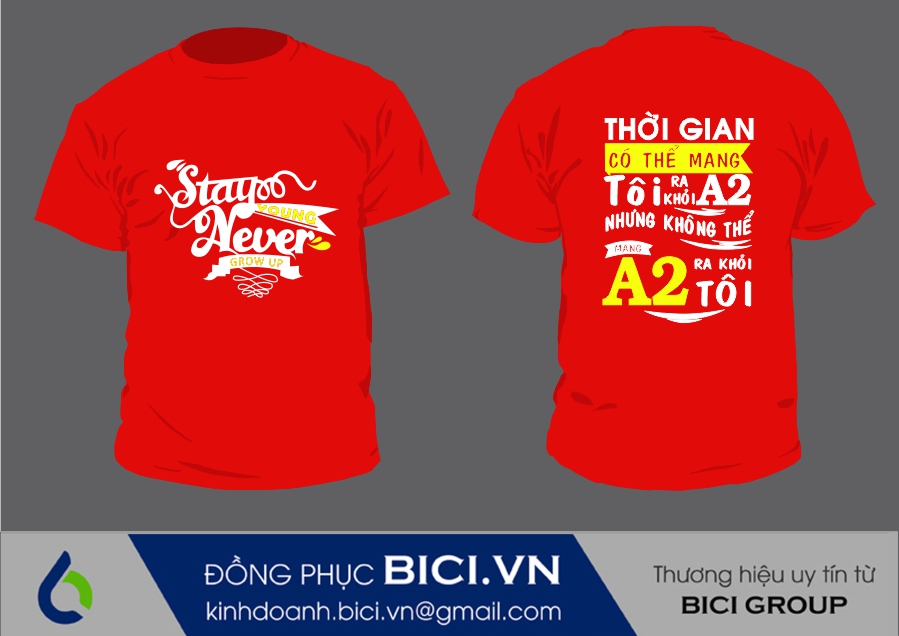 áo lớp màu đỏ cổ tròn áo lớp màu đỏ cổ tròn