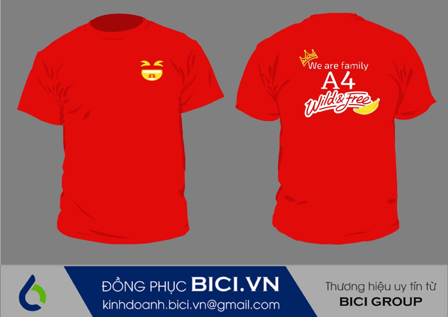 áo lớp màu đỏ cổ tròn áo lớp màu đỏ cổ tròn