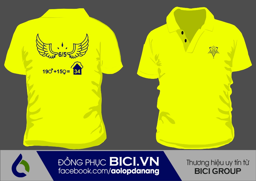 áo lớp màu vàng áo lớp màu vàng