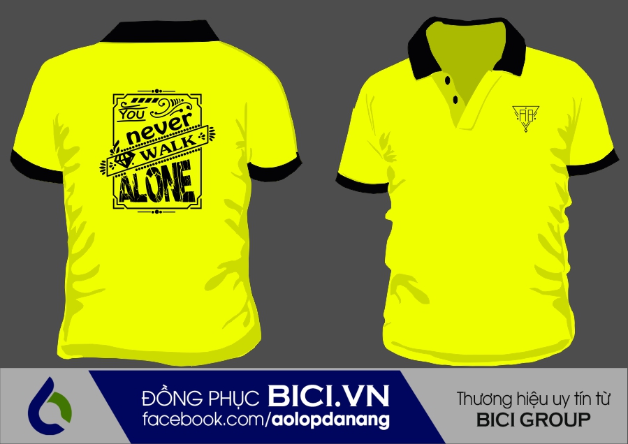 áo lớp màu vàng cổ bẻ áo lớp màu vàng cổ bẻ