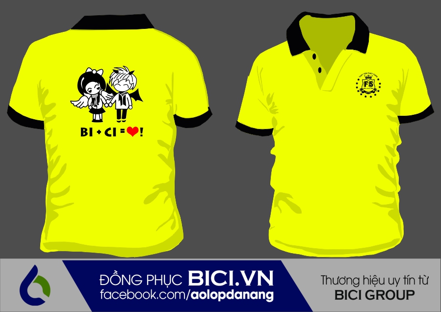 áo lớp màu vàng cổ bẻ áo lớp màu vàng cổ bẻ