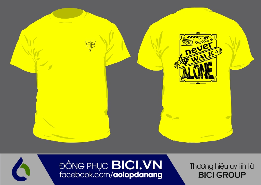 áo lớp màu vàng cổ tròn áo lớp màu vàng cổ tròn