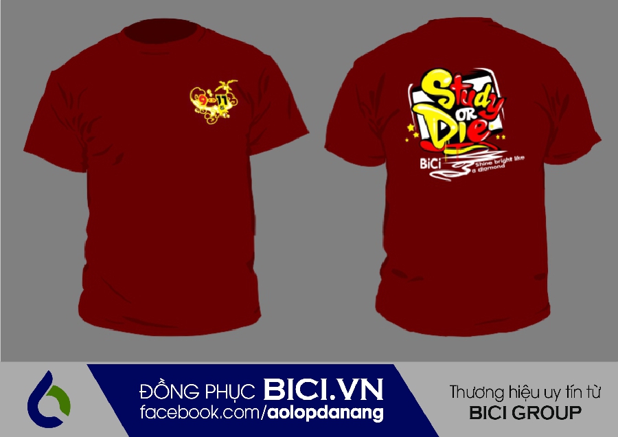 áo lớp màu đỏ đô cổ tròn áo lớp màu đỏ đô cổ tròn