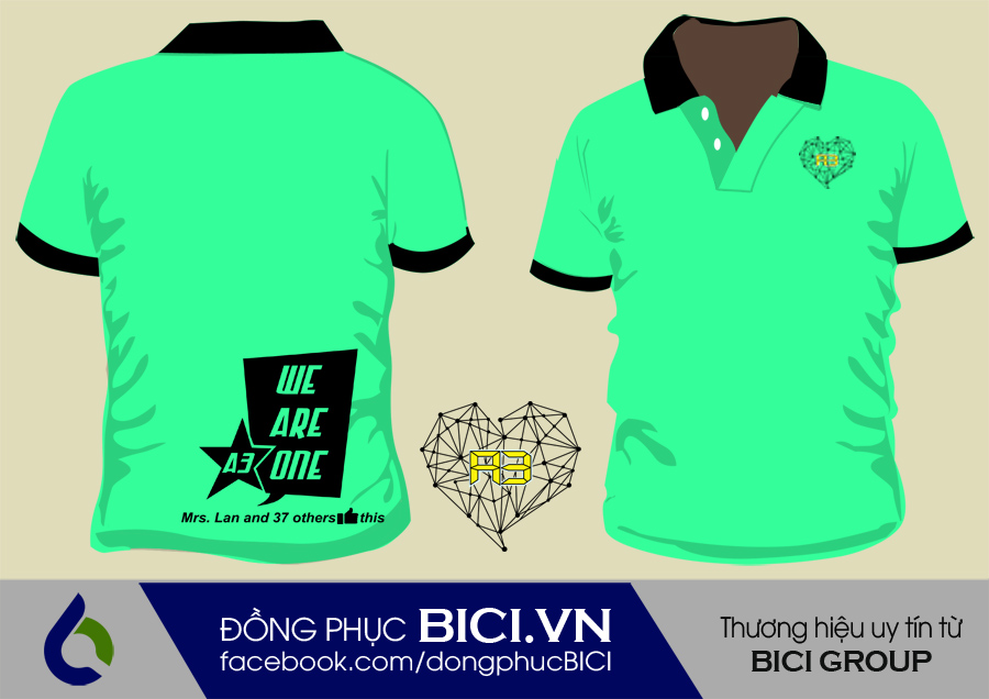 áo lớp màu xanh ngọc có cổ áo lớp màu xanh ngọc có cổ