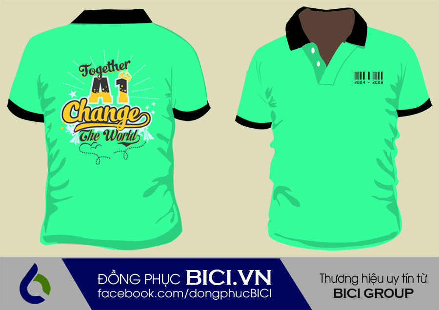 áo lớp màu xanh ngọc có cổ áo lớp màu xanh ngọc có cổ