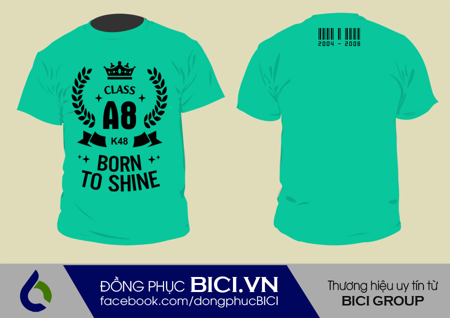 áo lớp màu xanh ngọc cổ tròn áo lớp màu xanh ngọc cổ tròn