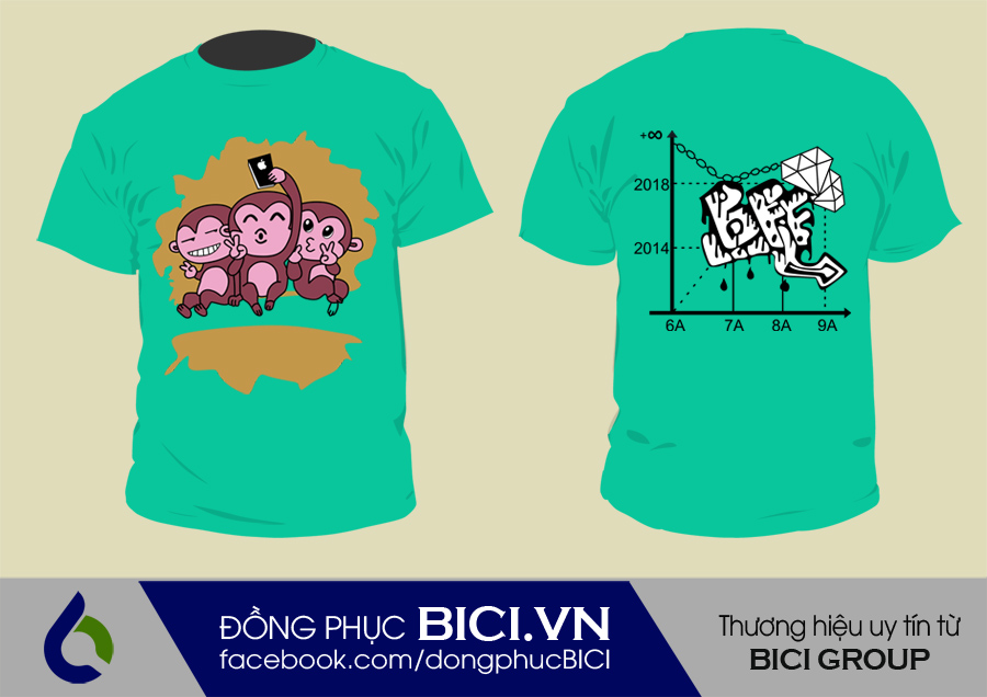 áo lớp màu xanh ngọc cổ tròn áo lớp màu xanh ngọc cổ tròn