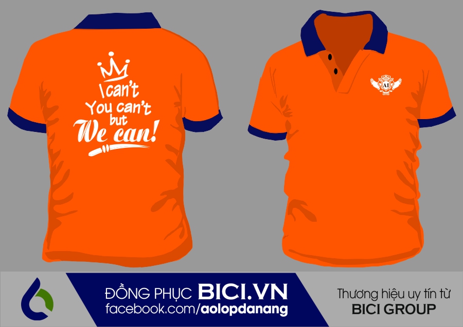 áo đồng phục lớp có cố