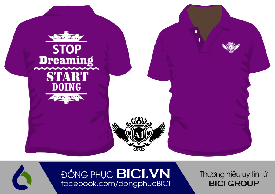 mẫu áo đồng phục lớp có cố