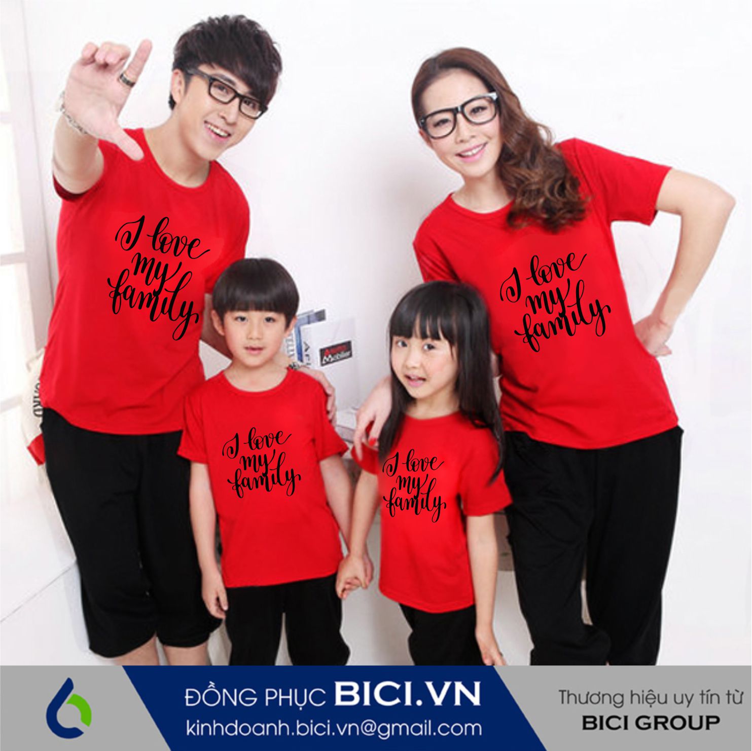 áo đồng phục gia đình 4 người áo đồng phục gia đình 4 người