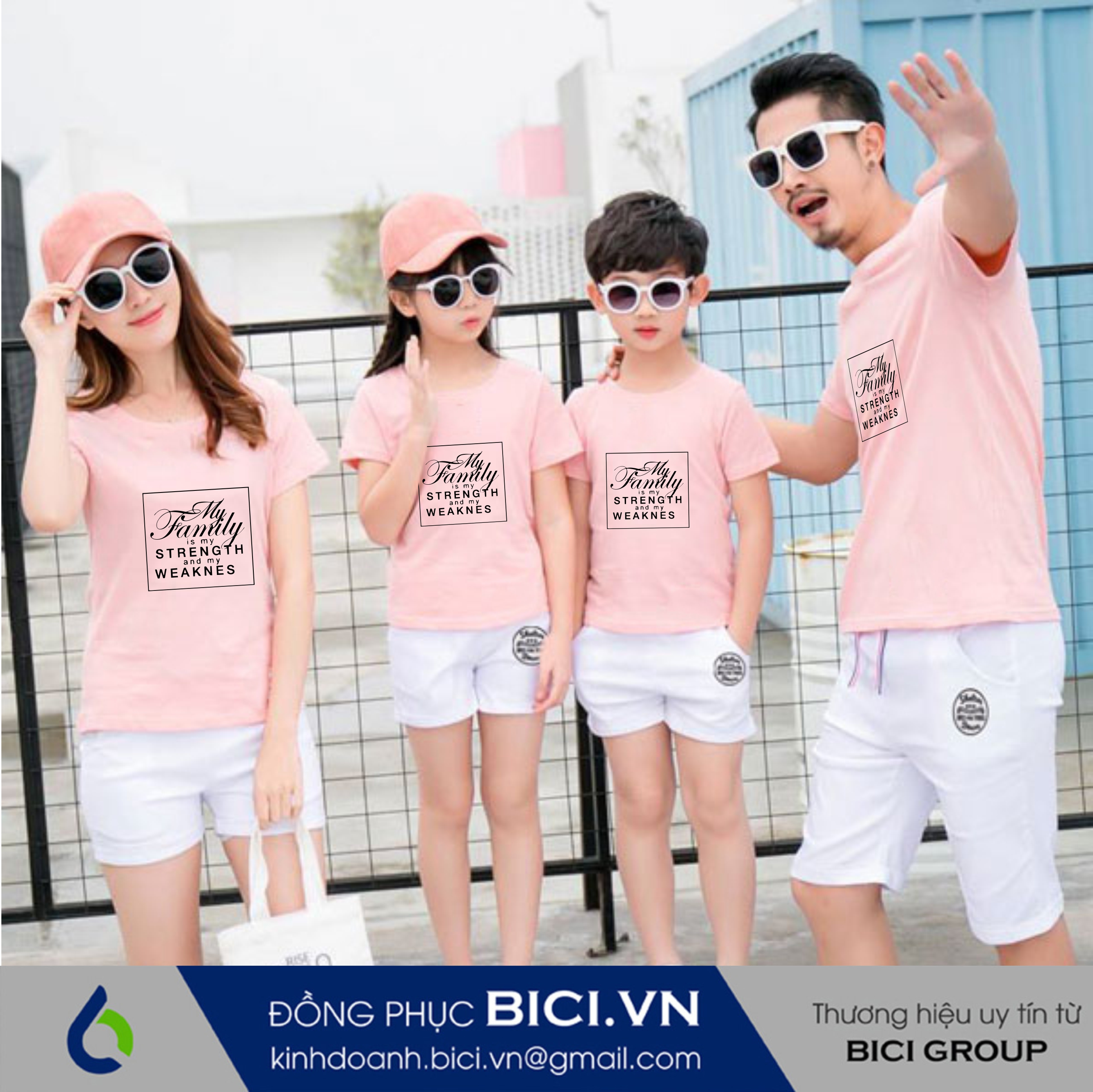 áo đồng phục gia đình 4 người áo đồng phục gia đình 4 người