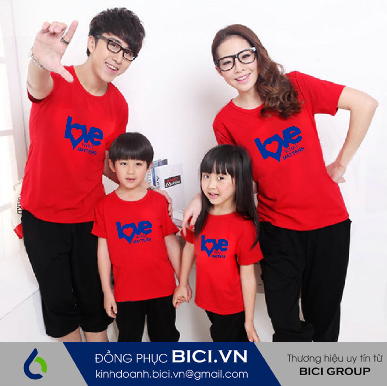 áo đồng phục gia đình 4 người áo đồng phục gia đình 4 người