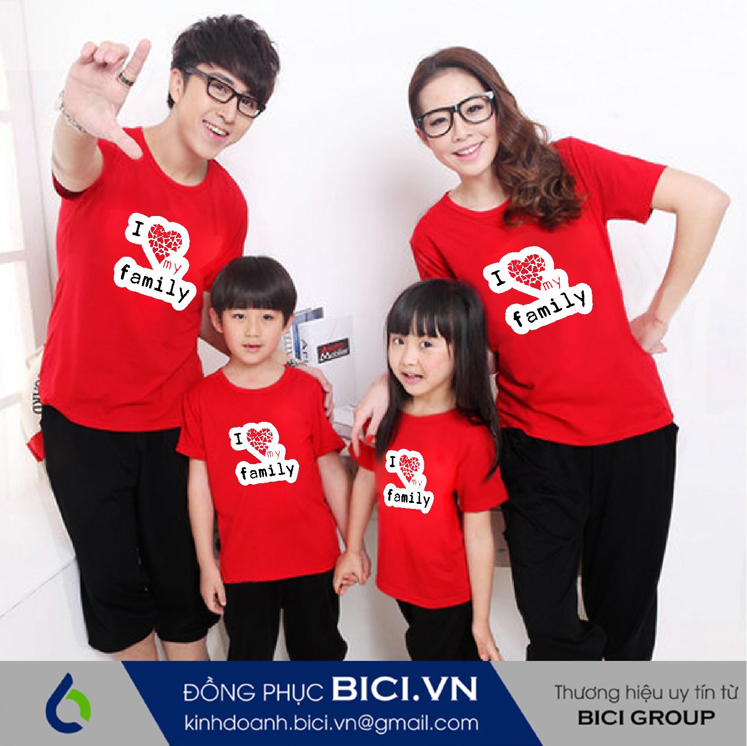 áo đồng phục gia đình 4 người áo đồng phục gia đình 4 người