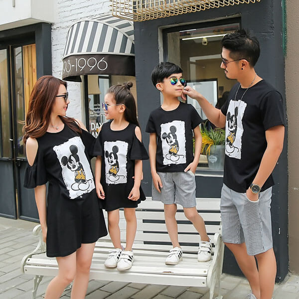 đồng phục gia đình 4 người