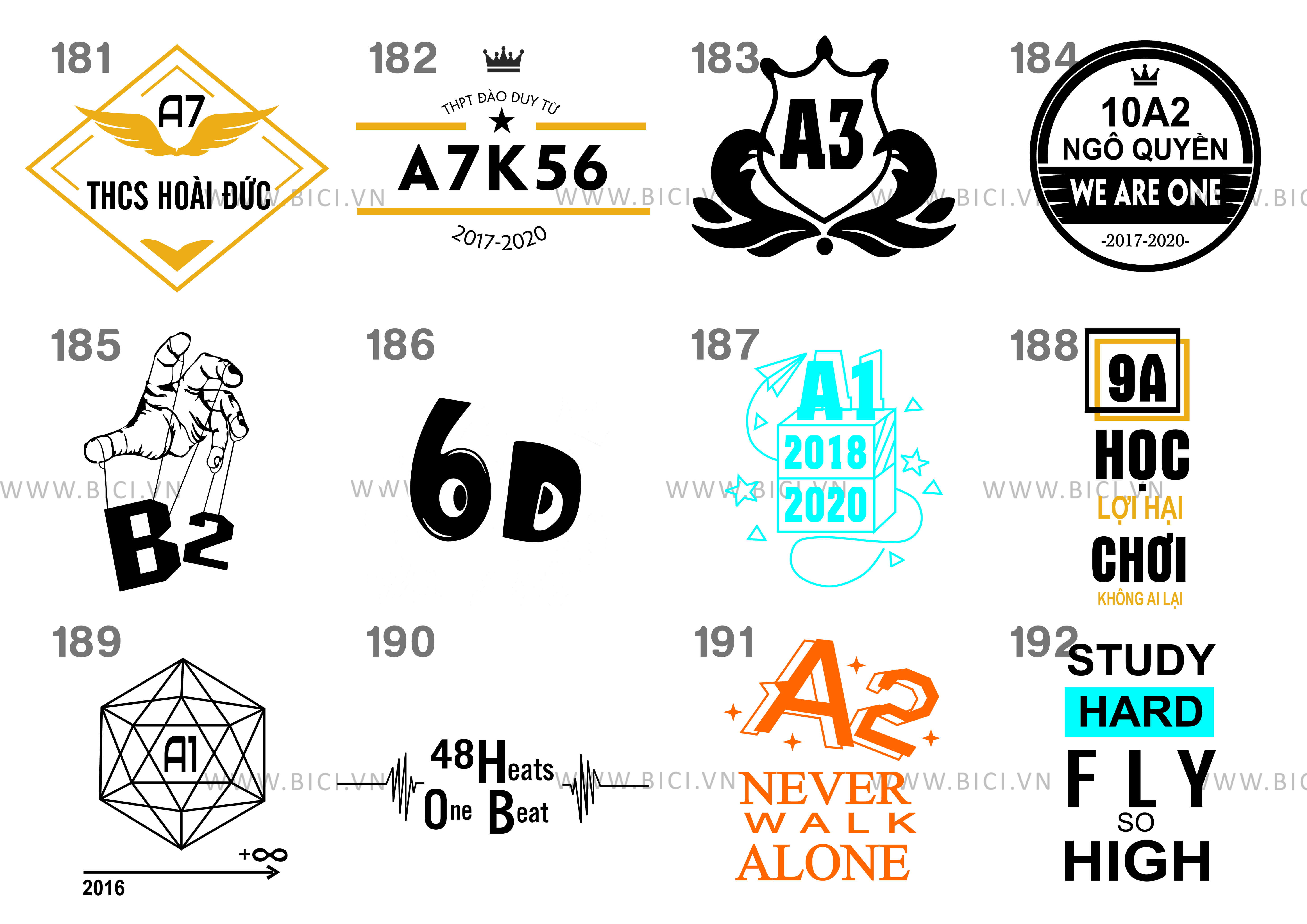 logo áo lớp cực chất logo áo lớp cực chất