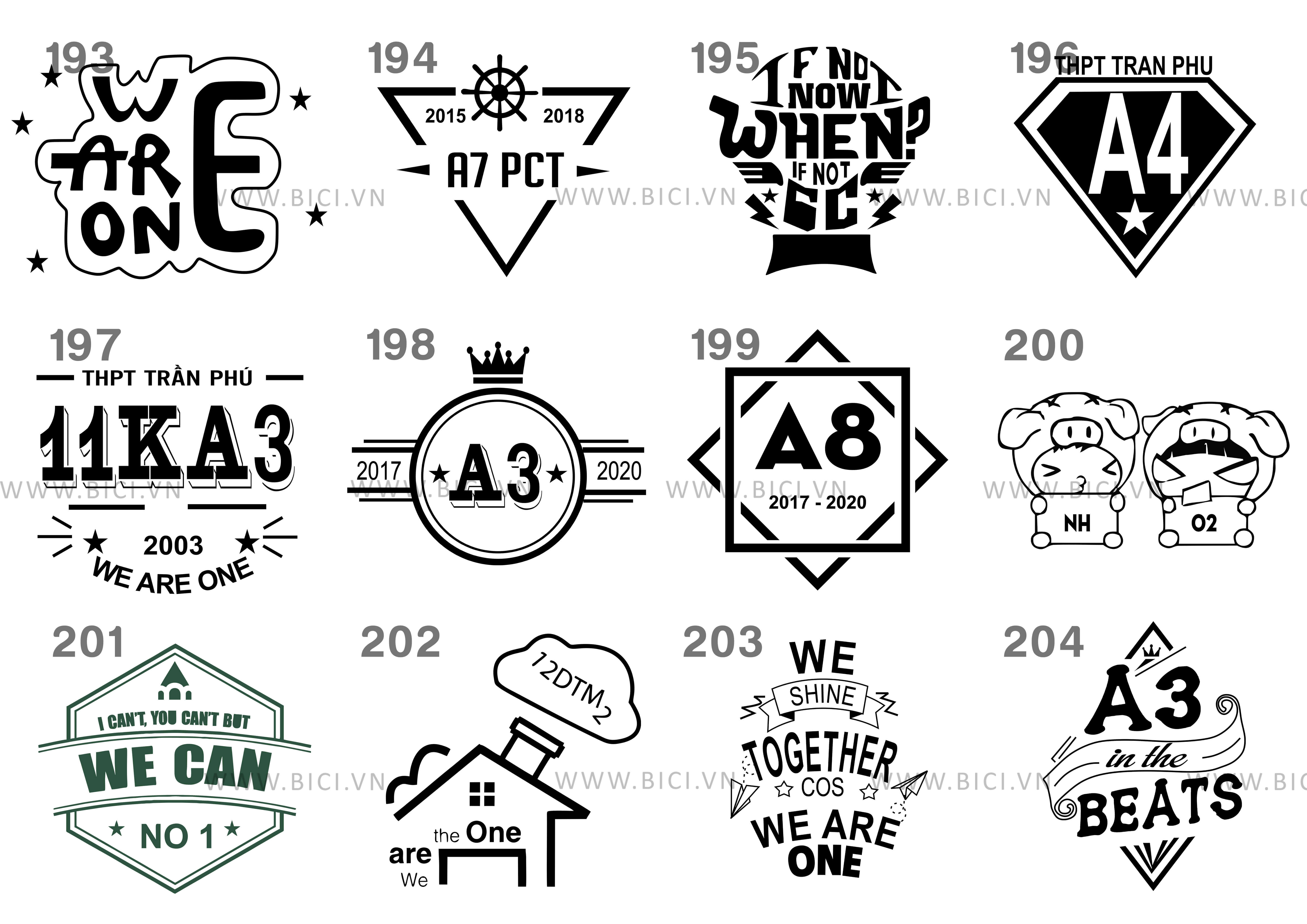 logo áo lớp cực chất logo áo lớp cực chất