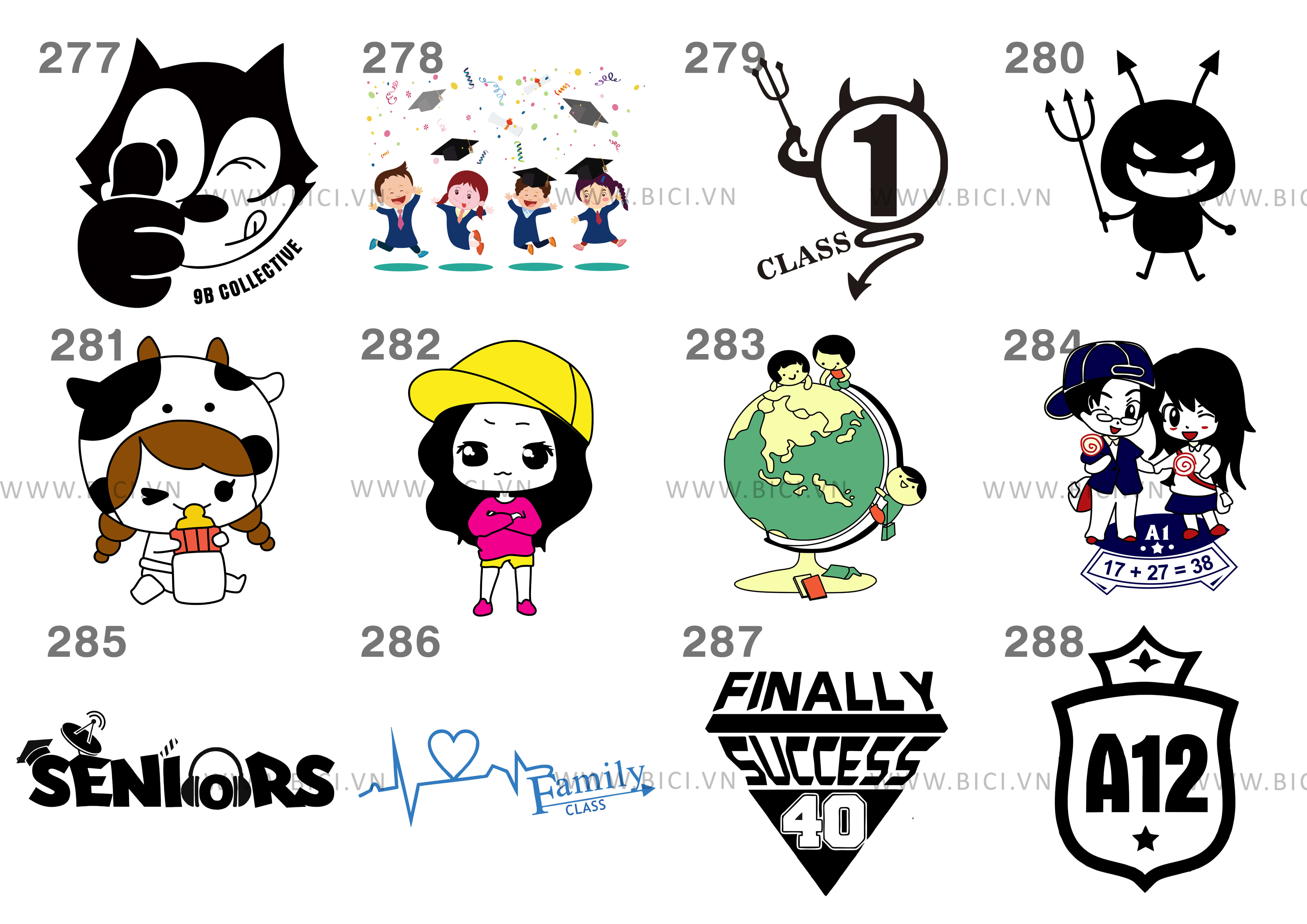 logo áo lớp cực chất logo áo lớp cực chất