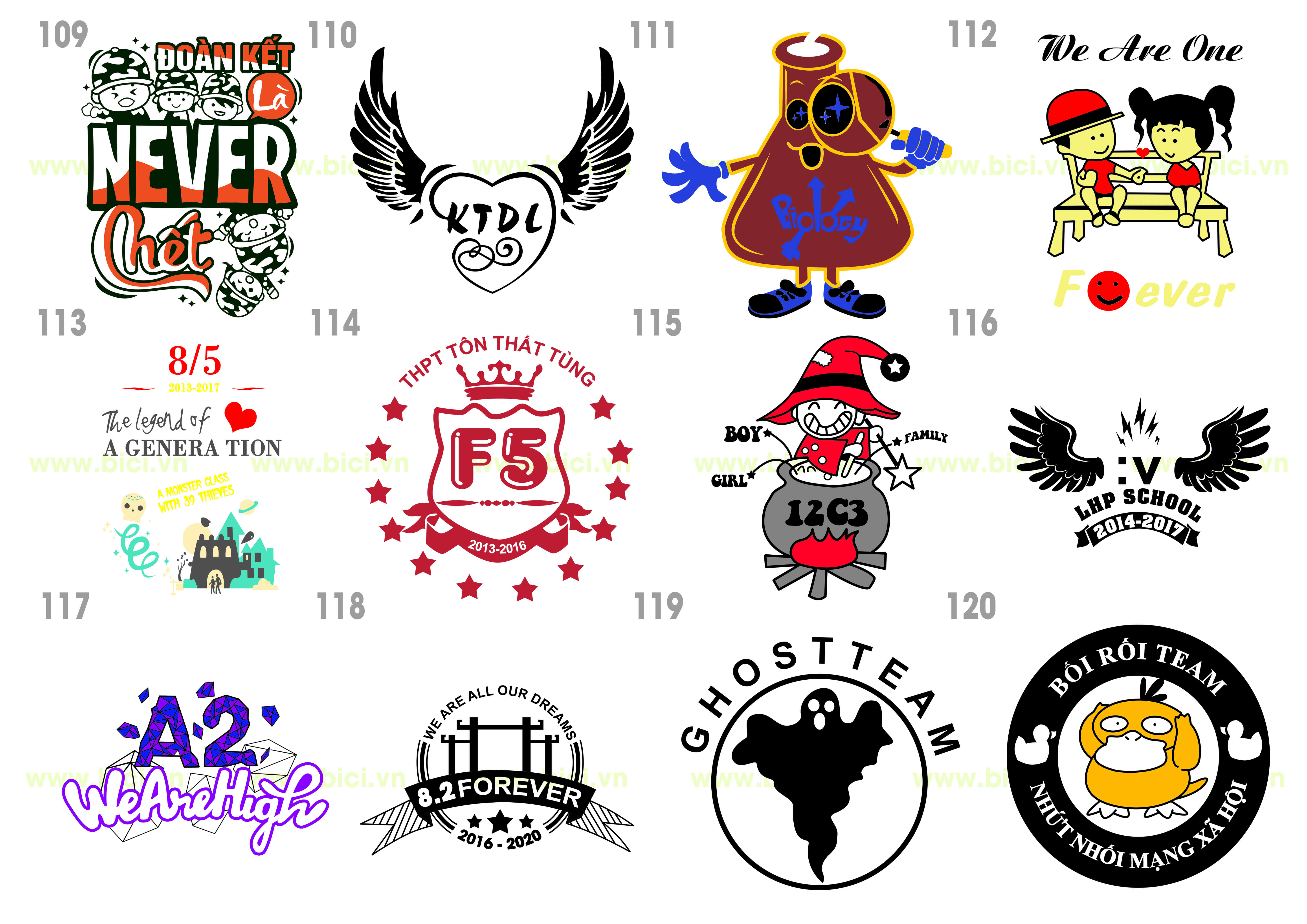 logo áo lớp đẹp logo áo lớp đẹp