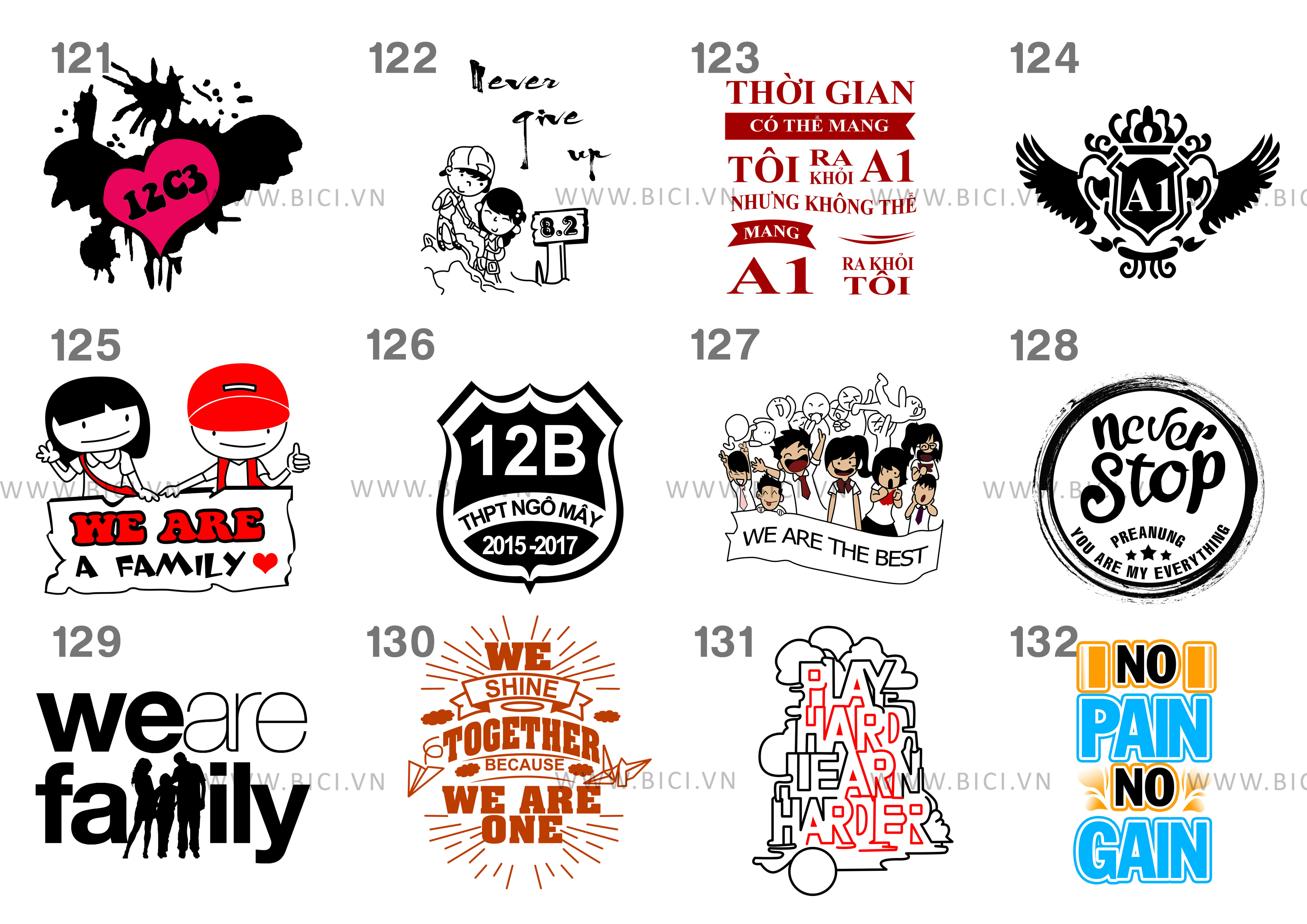 logo áo lớp đẹp logo áo lớp đẹp