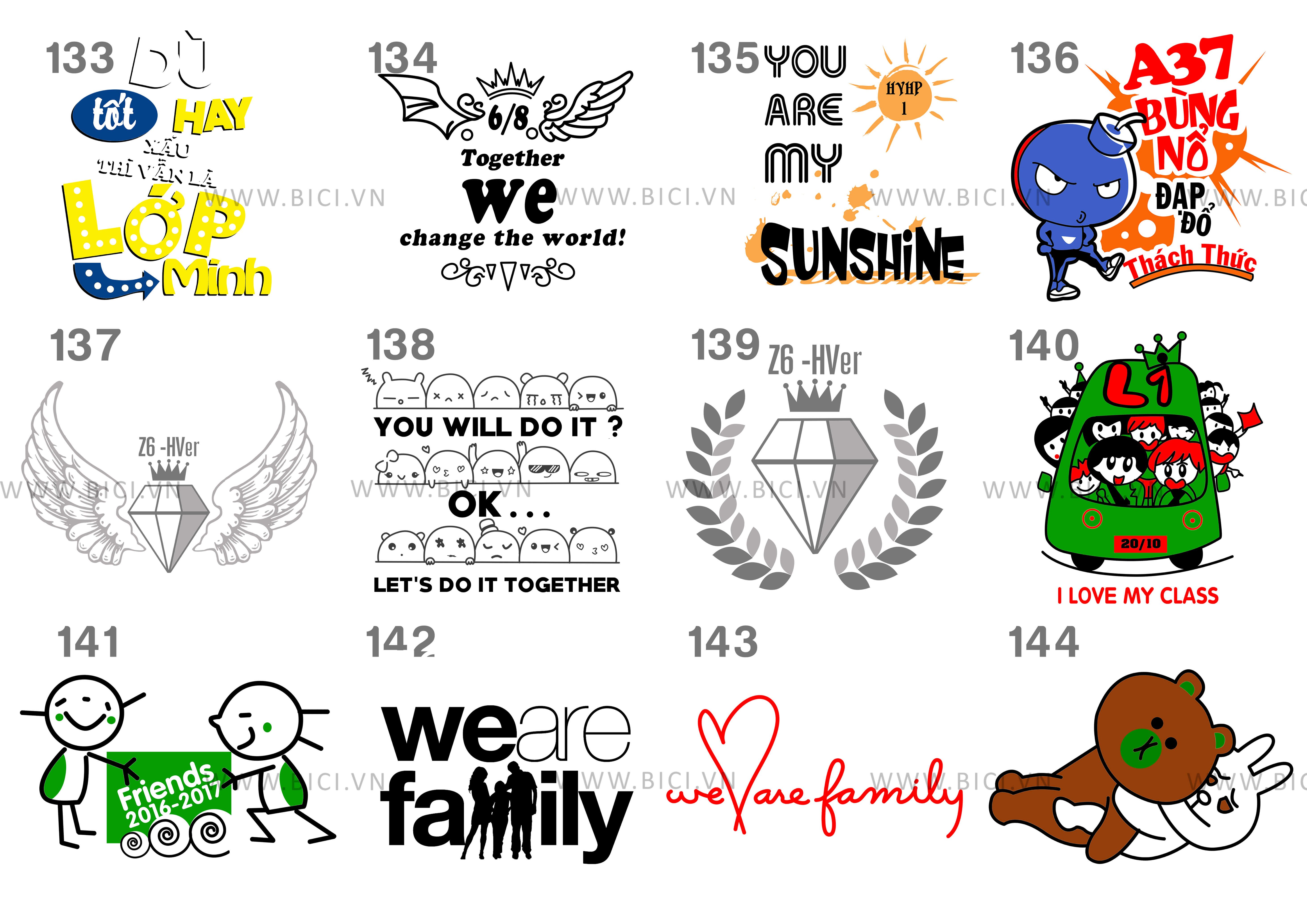 logo áo lớp đẹp logo áo lớp đẹp