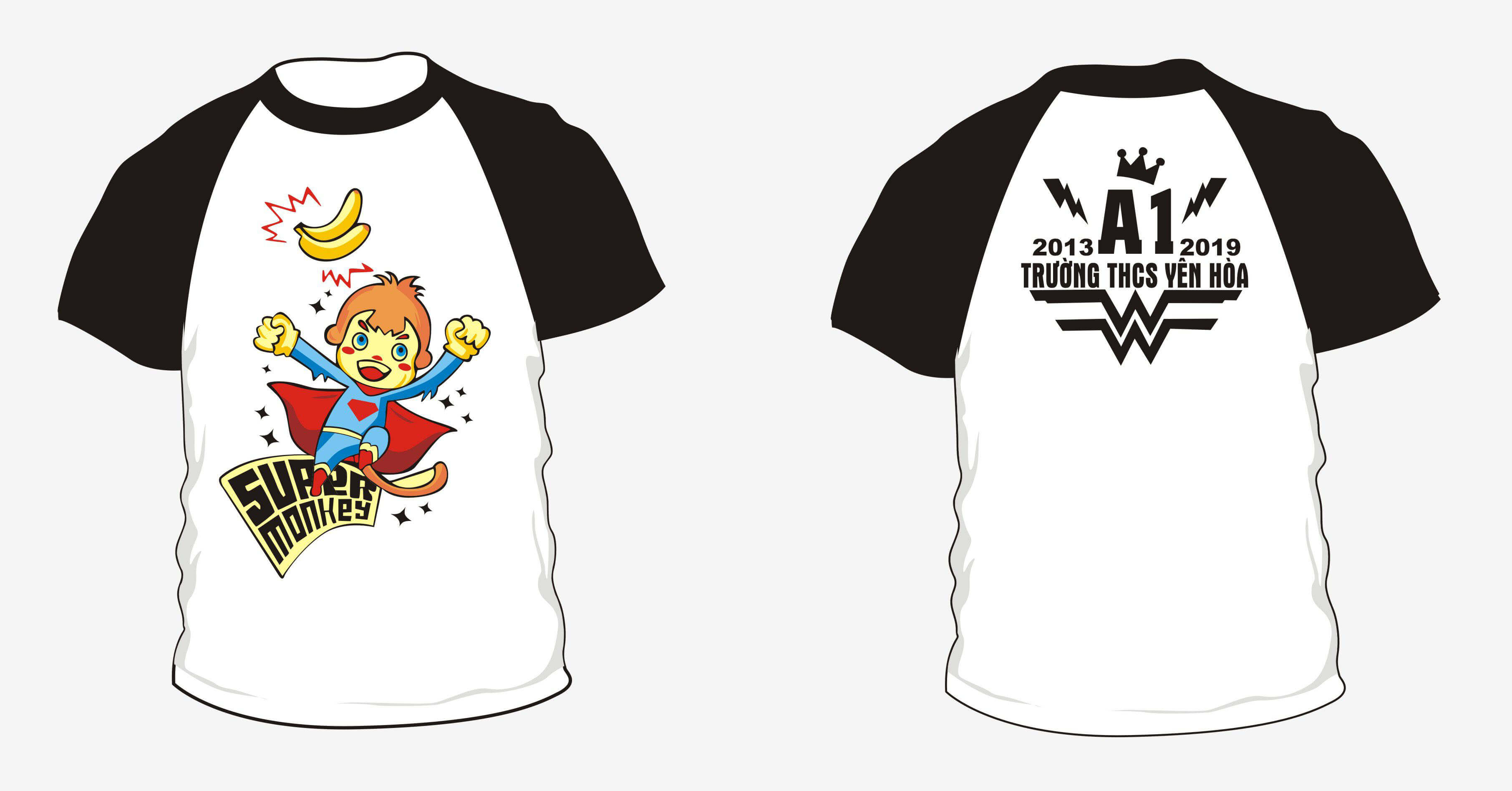 logo áo lớp a1 Logo áo lớp a1