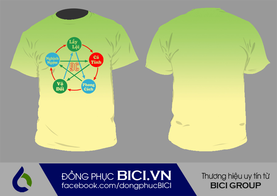 mẫu áo lớp ombre mẫu áo lớp ombre