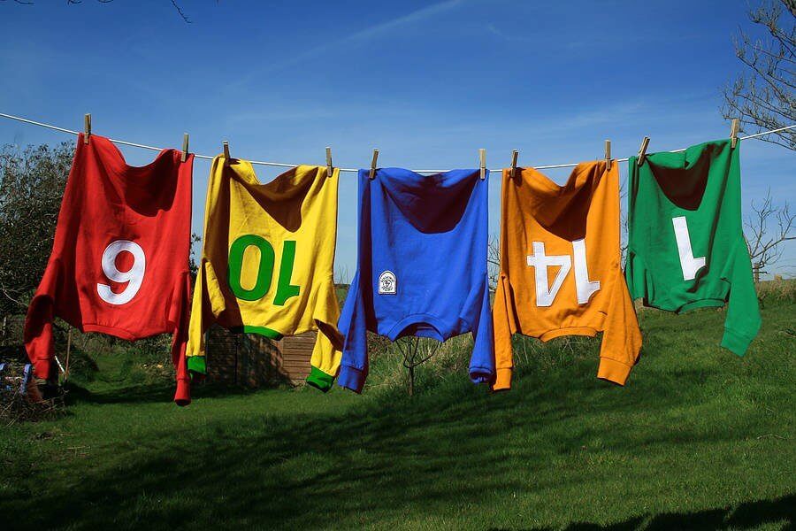 bảo quản áo bóng đá khi phơi bảo quản áo bóng đá khi phơi